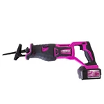 20V Lithium-ion Brushless Cordless Reciprocating Saw With Orbital Function, Pink. Fixed Price $194.97.