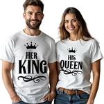 King And Queen Couples Matching Tshirts His & Hers Style Relationship. Fixed Price $16.21.