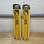 Dewalt 9" Reciprocating Saw Blade Tpi DWAR9110 New - Two Packs Of 5. Fixed Price $30.00.
