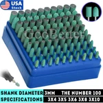 100PCS Rubber Polishing Points Bit Grinding Head Power Rotary Tool For Dremel. Fixed Price $19.45.