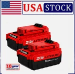 Ah Volt For Porter-cable Slider Li-ion Battery PCC685L PCC680L. Fixed Price $115.89.