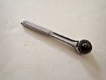 Vintage Craftsman V- Series 3/8" Drive Ratchet Thumb Wheel Pat. 3467231. Fixed Price $29.99.