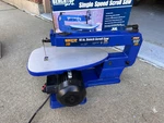 Kmart Benchtop Pro 16 Inch Single Speed Scroll Saw. Fixed Price $125.00.
