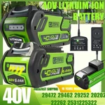 40V 8.0AH For Greenworks G-max Lithium Battery 29472 29462 29252 25312 / Charger. Fixed Price $88.99.