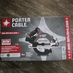 Porter-cable PCCS500B 20V Brushless Circular Saw 7-1/4" Tool Only New. Fixed Price $59.99.