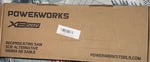 Powerworks 20V Cordless Reciprocating Saw 7/8" Stroke Length 2800RPM. Fixed Price $49.99.