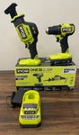 Ryobi PSBCK1221K1SB One+ Hp 18V Brushless Compact 2-TOOL Combo Kit W/2 Batt. New. Fixed Price $124.99.