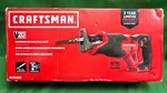 Craftsman CMCS300 20W Reciprocating Saw New (E16). Fixed Price $55.00.