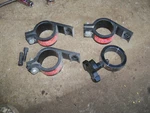 Delta Rockwell 10" Unisaw Deluxe Uniguard Mounting Clamp Set, Knob Tube Hardware. Fixed Price $29.99.