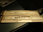 (2) 8" X .75" .035 10/14TPI Bi-metal Reciprocating Saw Blade. Fixed Price $10.00.