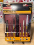 20 Pack Craftsman Prof Woodworking Jig Saw Blade Set, Case T-shank, New!. Fixed Price $25.99.