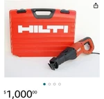 Hilti 0304545 WSR1400-PE Reciprocating Saw. Fixed Price $369.69.