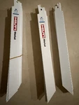 60 Hilti Reciprocating Saw Blades, New, 8", Premium Metal, 14TPL, MB20. Fixed Price $47.00.