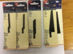 Master Mechanic Asst'd Carbide Grit Jig Saw Blades, 2 7/8" And 4", 1/4 Shank. Fixed Price $17.00.