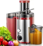 Qcen Power Juicer Black/stainless Steel KS-501. Fixed Price $35.00.