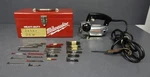 Rockwell 548 Bayonet Power Saber Saw W/ Milwaukee Metal Box & Accessories. Fixed Price $129.99.