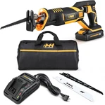 20V Ultra Cordless Reciprocating Saw, Lithium-ion, Tool-free Blade Change & Guar. Fixed Price $135.99.