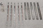10PC Magna Assorted Sizes Jigsaw Blades "swiss Made. Fixed Price $12.56.