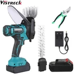 Vistreck Cordless Grass Shears W/ 2PC Rechargeable 2.0 Ah Battery & Charger Rjnh. Fixed Price $53.32.