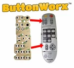 Panasonic EP1285 EP1272 EP1273 Massage Chair Controller Button Repair Pad. Fixed Price $14.95.