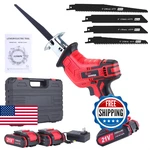 Cordless Reciprocating Saw 21V 2000MAH * Batteries, 3000RPM, 28MM Stroke Len. Fixed Price $59.84.