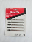 Makita No. B-21 Jigsaw Blades, Part 792472-0. 12TPI Pack Of 5, Brand New. Fixed Price $14.99.