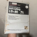 Craftsman Wood Cutting Band Saw Blade 9-26677 1/8 X80" 7.5TPI Fast New Nos. Fixed Price $19.99.