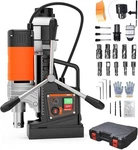 Magnetic Drill 1750W 2" Bore 10 Speed Portable Industrial With Bits Set. Fixed Price $275.99.