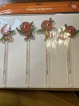 Disney World Orange Bird Garden Stakes Set, New. Fixed Price $19.99.