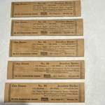 Delta No. 96 Jewelers Scroll Saw Blades 20 Tpi, 12-PACK, .054 In, Wood. Fixed Price $100.00.