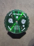 Hitachi 320843 Circ. Saw Blade 7-1/4" 24T Carbide Thin Kerf Atb New. Fixed Price $8.99.