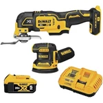 Dewalt 20V Max Orbital Sander Oscillating Tool, Cordless DCK202P1 2-TOOL. Fixed Price $276.20.