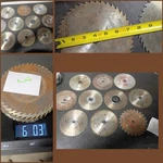 10 Vintage Rusty Saw Blades Simonds Si-clone Skil 7-1/4" Industrial Steampunk.... Fixed Price $24.99.