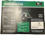 Metabo Hpt 18V Cordless Brushless Lithium Ion 6-1/2 In. Deep Cut (tool Only). Fixed Price $135.00.
