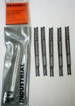 Pieces Magna Tool Metal Cutting 3-5/8" Progressive Tooth Pitch Jig Saw Blade. Fixed Price $9.95.