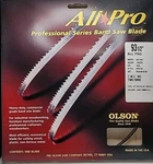 Mvp Olson Band Saw Wood Plastic Blade 93.5 Inch Width 3/16 Gauge .25 Tpi 10. Fixed Price $18.99.