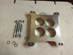 1 Inch Aluminum Carburetor Spacer 4 Hole With Studs. Fixed Price $20.00.
