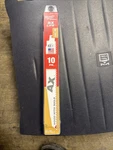 Milwaukee 48-00-1026 Reciprocating Saw Blade Nail Embedded Wood 9 Inch Pack. Fixed Price $18.99.