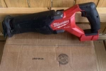 Milwaukee Brushless Fuel M18 Cordless Reciprocating Saw Tool Only Red/black. Fixed Price $135.00.