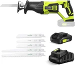 Cordless Reciprocating Saw For Wood Metal Plastic Cutting Powerful. Fixed Price $49.99.