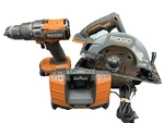 Ridgid GEN5X 7-1/4 Cordless Circular Saw R8652, R86115 Drill W/1 Batt & Charger. Fixed Price $159.95.