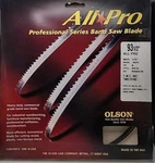 Mvp Olson Band Saw Wood, Plastic Blade 93.5 Inch Width 1/4 Gauge .25 Tpi 6 Raker. Fixed Price $18.99.
