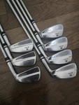 Miura Baby Blades 2.0 4-PW Iron Set Projext Ls 120G Stiff Rare. Fixed Price $2299.99.