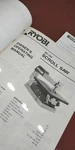 1990 Ryobi SC-160 Scroll Saw Original Owner's Manual. Fixed Price $8.00.