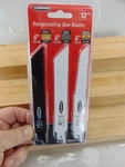 Warrior 12PC 6" General Purpose Bi-metal Reciprocating Saw Blade Wood Thick Hcs. Fixed Price $12.50.