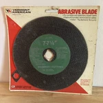 Masonry Cutting Blade Vermont American Abrasive 7-7 1/4 8702 Nos. Fixed Price $9.99.