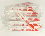 (100) 6" Recip Sawzall Blades 18TPI Bi Metal For Use With Thin. Fixed Price $89.99.