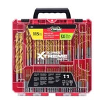Dril Bit Set Titnm 115PC. Fixed Price $90.64.