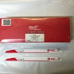 Milwaukee 100 Pack 12" Ax Sawzall Blades For Wood & Nails 48-01-7027 Day Ship. Fixed Price $281.00.