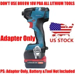 Adapter For Porter Cable 20V (not 18V) Battery, Only Fits Bosch Blue Tools. Fixed Price $6.45.